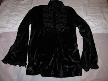 Chemise Taille Unique Noir Femme