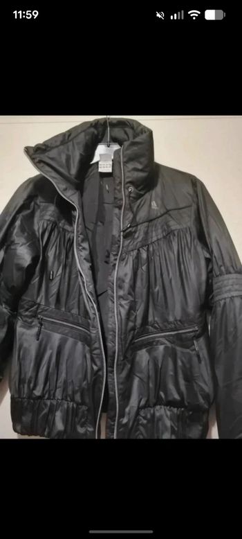 Magnifique doudoune matelassée vintage Adidas noire. Taille 40