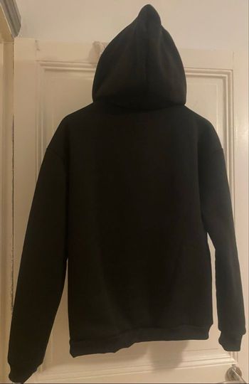 NEUF Sweat à capuche Taille S Noir Double capuche pour protection de visage