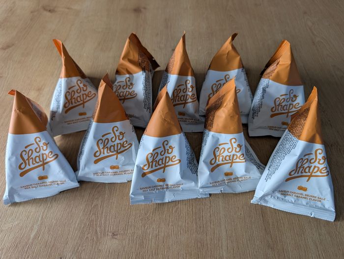 10 berlingots So Shape caramel beurre salé