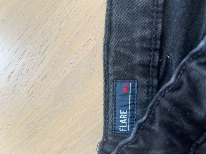 jean flare femme/ enfant noir pépé jeans - photo numéro 3
