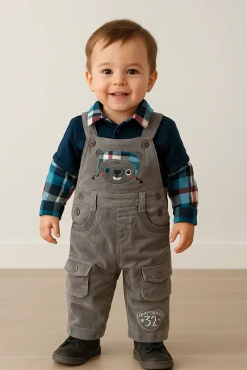 Ensemble pull et combinaison taille 18 mois