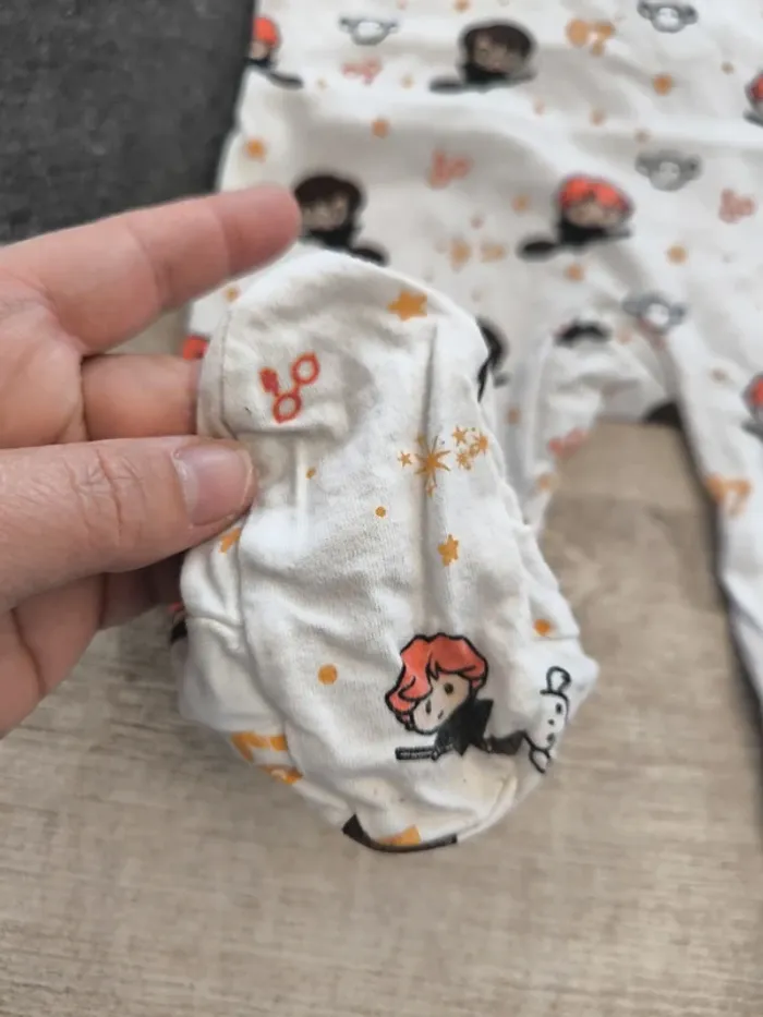 Pyjama léger garçon 12 mois Harry Potter - photo numéro 5