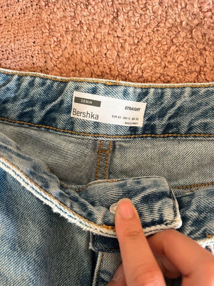 Jeans bleu clair effet déchiré • taille 42 - photo numéro 10
