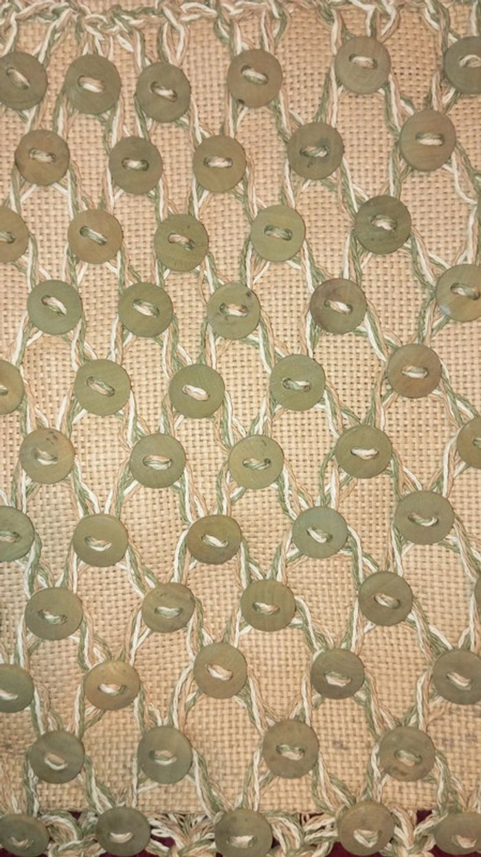 Deux beaux sacs Neufs originaux avec boutons et franges Giada - photo numéro 5