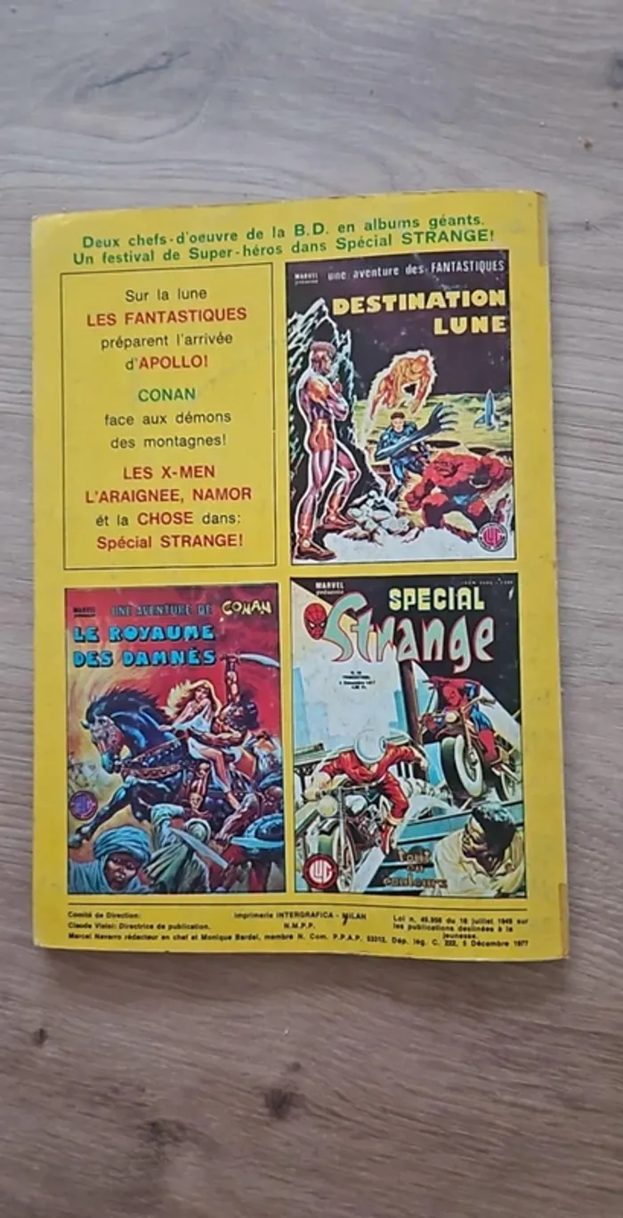 Comics strange numéro 96 - photo numéro 2