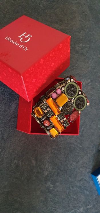 Bracelet fantaisie orange