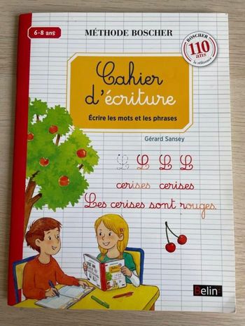 Cahier d’écriture