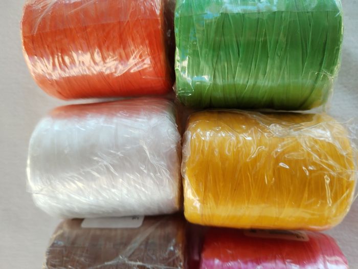 Raphia synthétique Loisirs créatifs Crochet multicolore - photo numéro 5