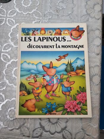 Livre les lapinoux découvrent la montagne