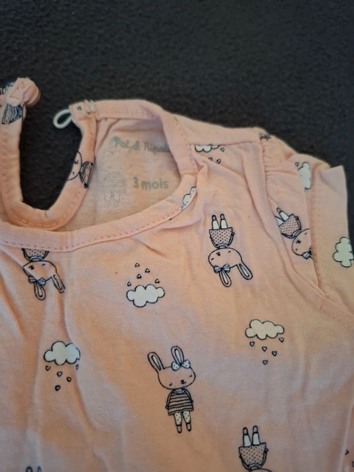 Robe lapin bébé - photo numéro 3