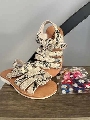 Sandales Reqins + accessoires cheveux