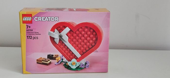 Série célébrations : coffret de la Saint-Valentin - 40759 - Lego Neuf et Scellé
