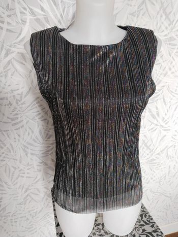 Débardeur brillant femme Kiabi taille XS 34 neuf