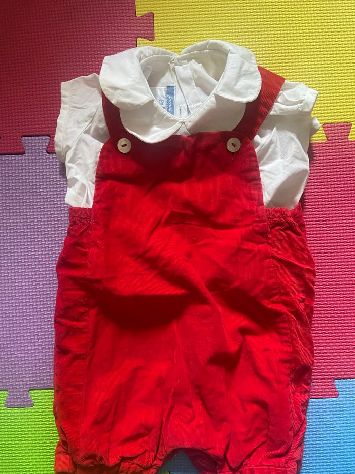 Ensemble Blouse+Salopette - photo numéro 4