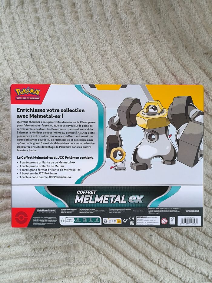 Coffret Melmetal ex pokémon - photo numéro 2