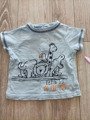 Tee-shirt 3 mois zoo