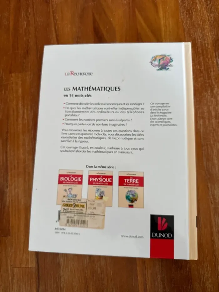 Livre les mathématiques en 14 mots-clés - photo numéro 3