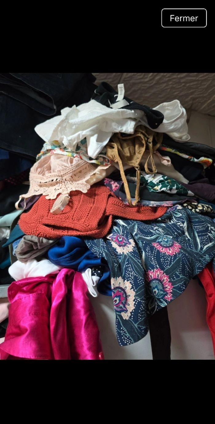 Lot 35 vêtements taille 38 femme