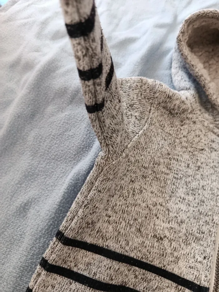 Gilet gris 12mois Gémo - photo numéro 4