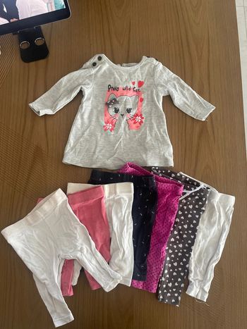 Lot 3 mois fille