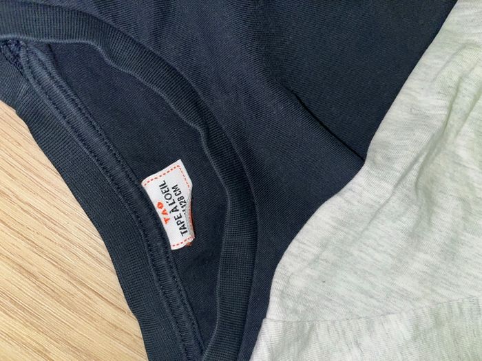 lot de 2 t shirt manches longues tape à l’œil garçon 8 ans - photo numéro 4