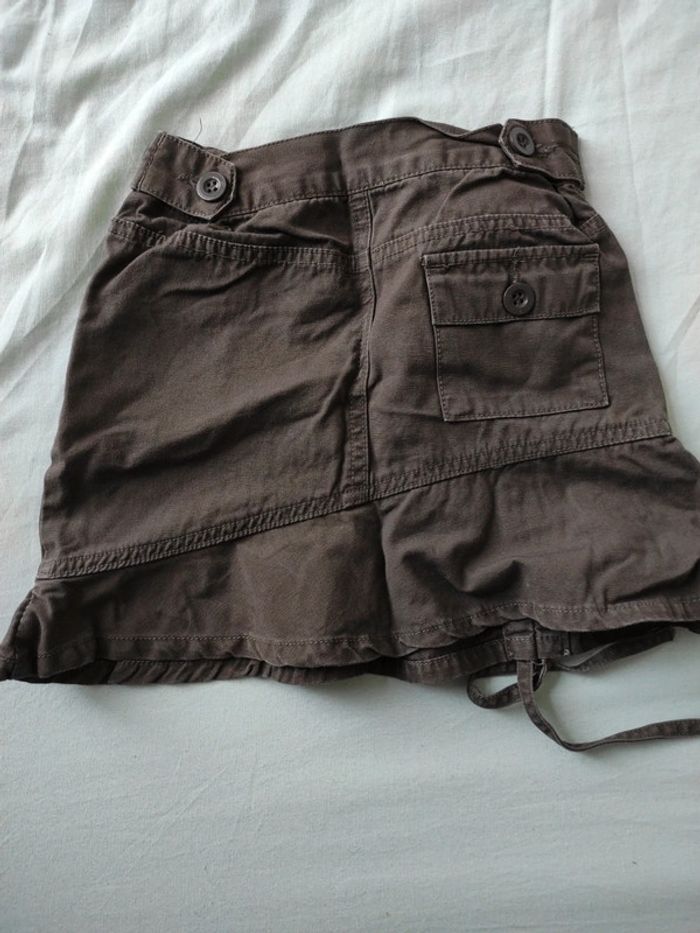 Jupe jean marron T6A - photo numéro 2