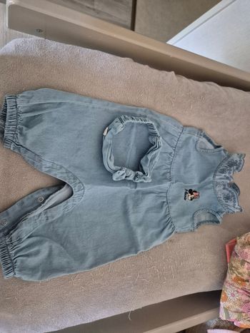 Salopette bebe fille