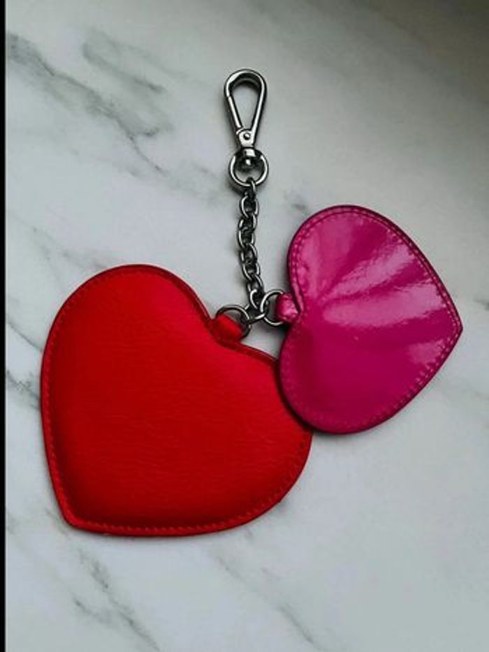 Porte-clés double-coeur Kenzo - photo numéro 3