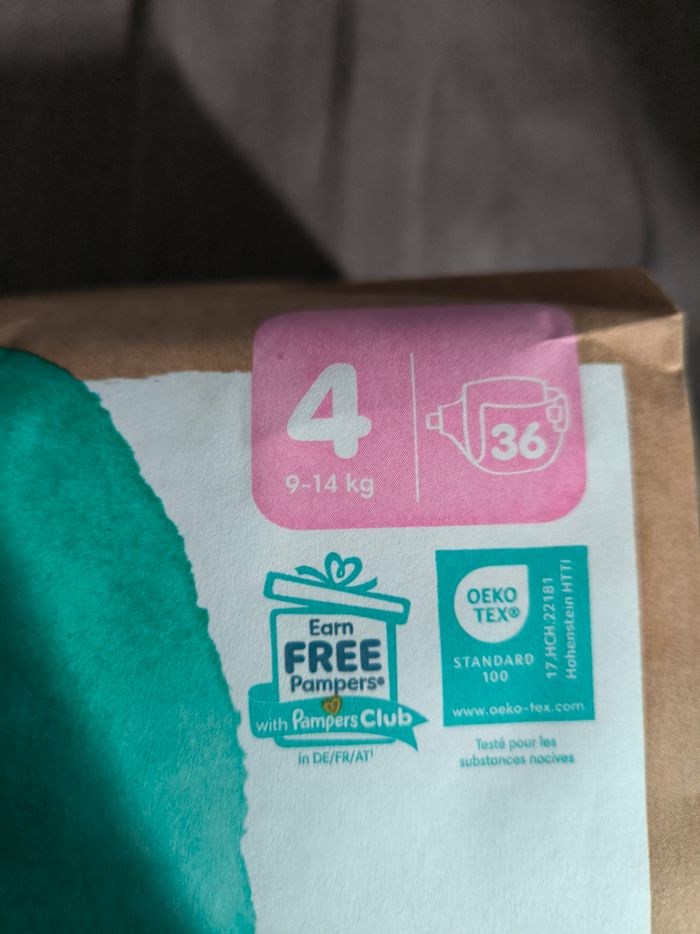 Pampers Harmonie Taille 4 – 9/14 kg – Neuf – Couches bébé - photo numéro 4