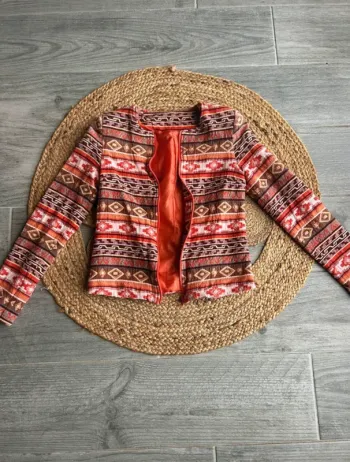 Veste zippée taille S