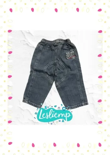 Jean 12 mois petite canaille
