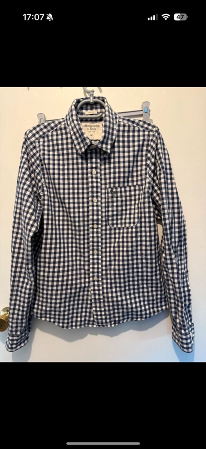 Chemise homme à carreaux Abercrombie & fitch M