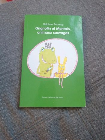 Livre école des loisirs grignotin et mental animaux sauvages