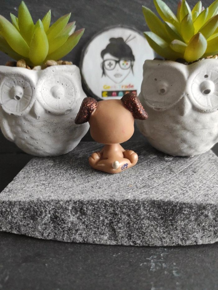 Littlest Petshop Pet Shop LPs chien Boxer 2351 Hasbro dog #geektradelpschien - photo numéro 3