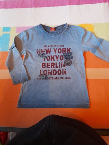 Tee shirt manches longues 4 ans