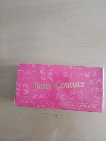 COFFRET JUICY COUTURE 4 MINIATURES DE 5ML