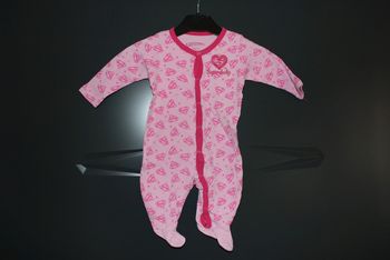 Pyjama super baby girls léger taille 1 à 3 mois 50-56 cm