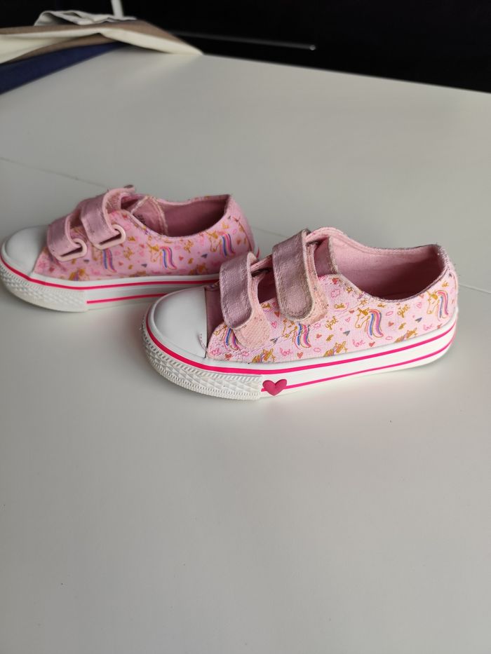 Baskets en toile licorne - photo numéro 3