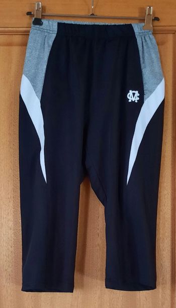 Pantacourt blanc, noir et gris 10 ans