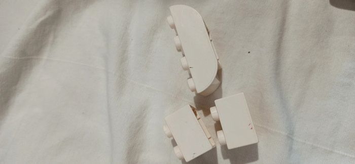 Briques lego duplo blanches - photo numéro 7