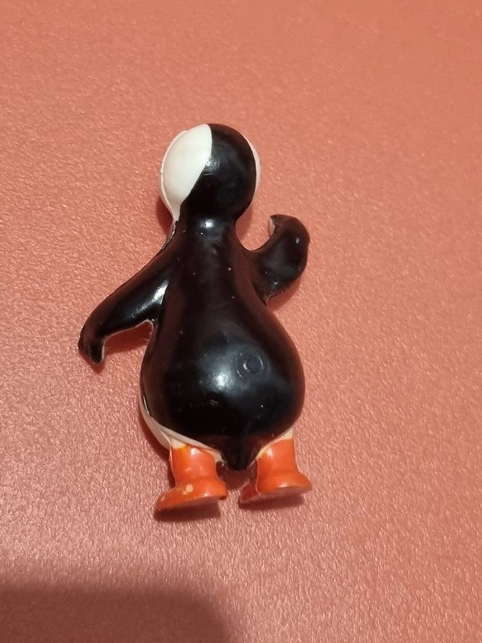 Figurine PVC Nestor le pingouin 1975 Brabo - photo numéro 3