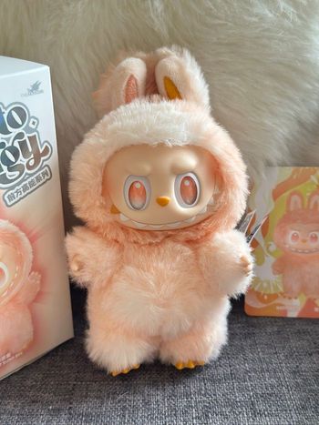 Labubu Big Into Energy Happiness plush pendant