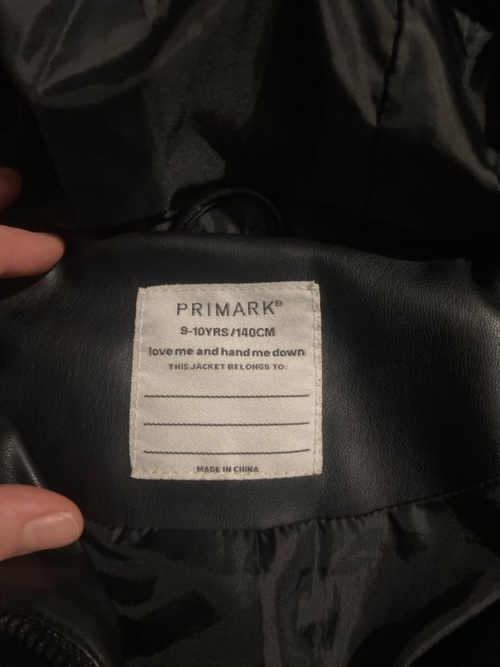 Doudoune effet cuir – Primark – Taille 9/10 ans - photo numéro 6