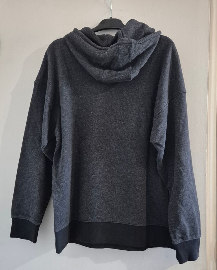 Sweat à capuche homme Adidas gris foncé Taille 38 - photo numéro 4