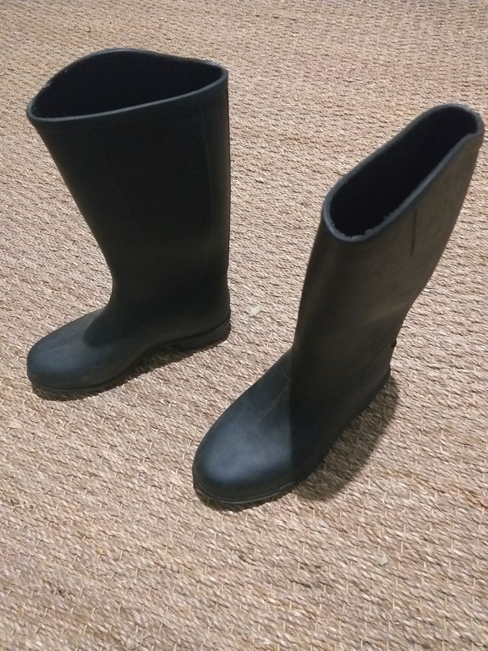 Bottes d'équitation noires 32 Fouganza