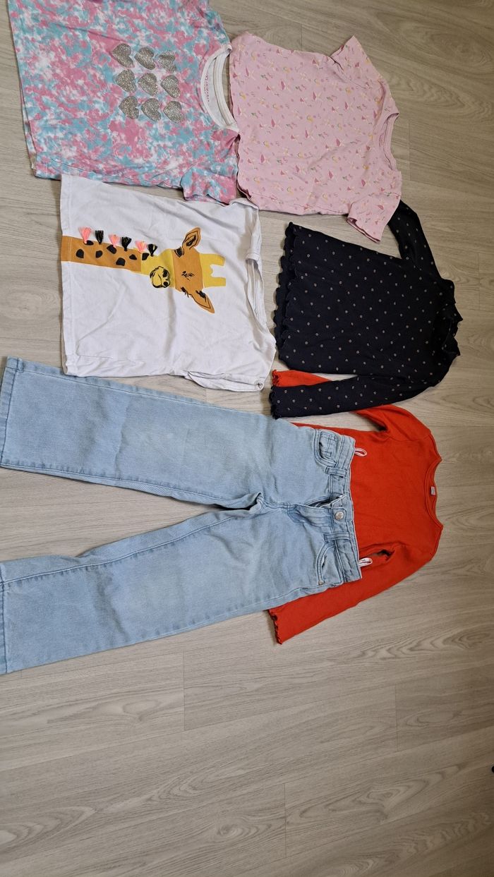 Lots 6 vêtements fille 5 ans - photo numéro 2
