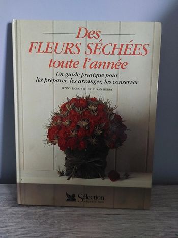 Livre des fleurs séchées toute l´année