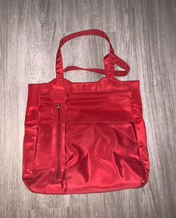 Sac à main rouge bordeaux Vintage