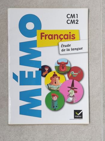 Mémo Français CM1 CM2